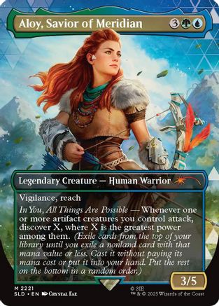 Aloy, Savior of Meridian (SLD-2221) [Secret Lair Drop Series]