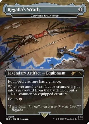 Regalla's Wrath - Tarrian's Soulcleaver (SLD-2224) [Secret Lair Drop Series]