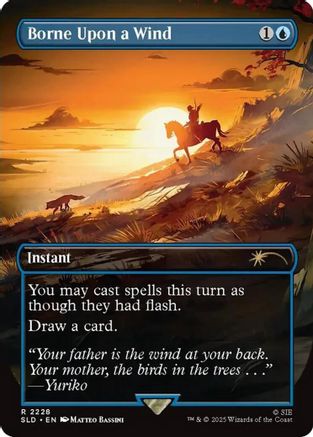 Borne Upon a Wind (SLD-2228) [Secret Lair Drop Series]