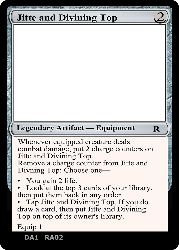 Jitte and Divining Top [Unknown Event]