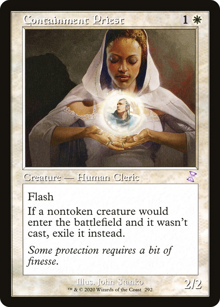 Containment Priest (TSR-292) [Time Spiral Remastered] Foil