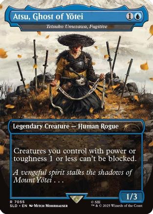 Atsu, Ghost of Yotei - Tetsuko Umezawa, Fugitive (SLD-7055) [Secret Lair Drop Series]
