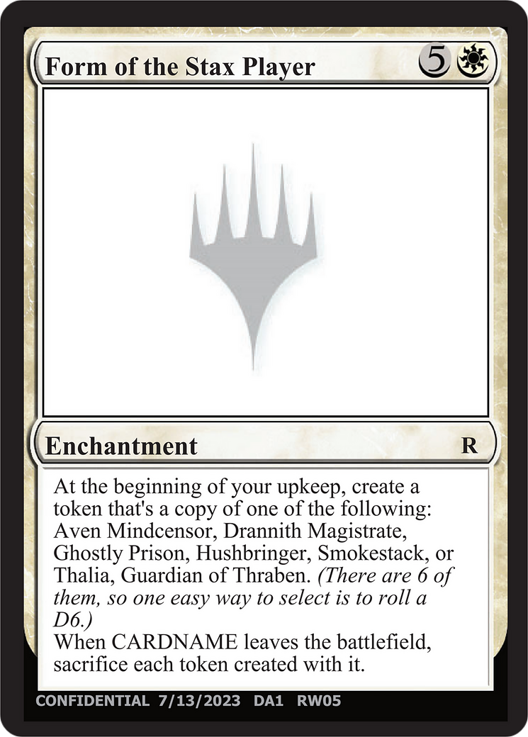 Form of the Stax Player (UNK-RW05B) [Unknown Event]