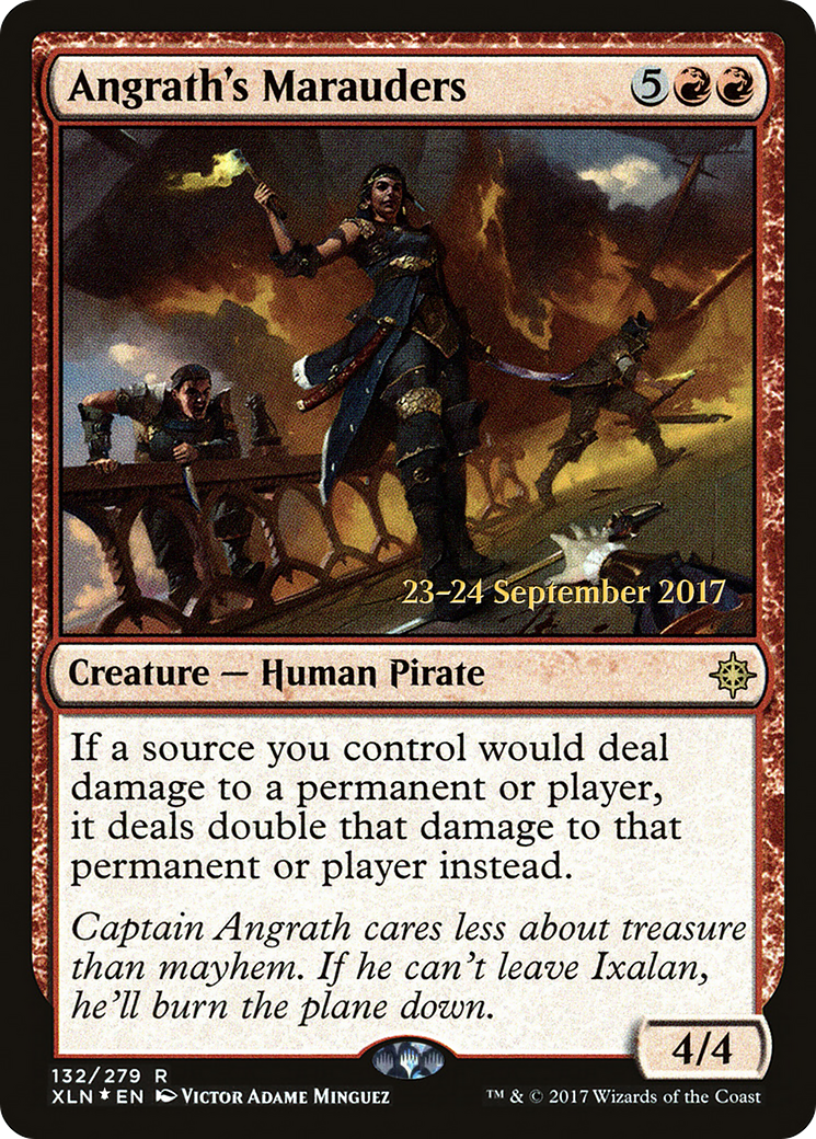 Angrath's Marauders (PRE-132S) [Ixalan Promos] Foil