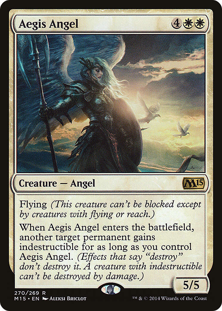 Aegis Angel (M15-270) [Magic 2015] Foil