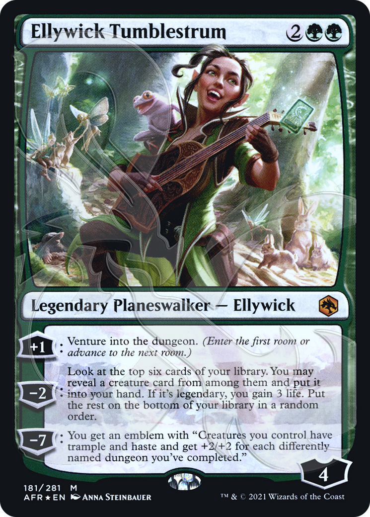 Ellywick Tumblestrum (AFR&-181) [Adventures in the Forgotten Realms Promos] Foil