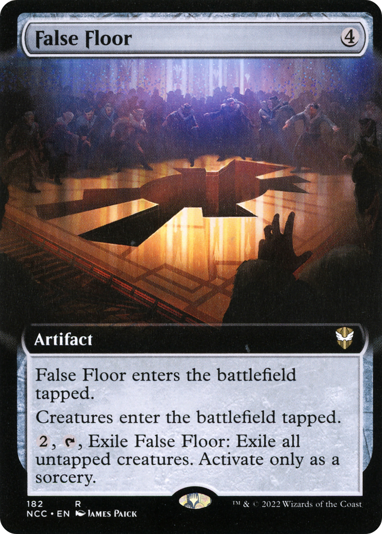 False Floor (Extended Art) (NCC-182) [New Capenna Commander]