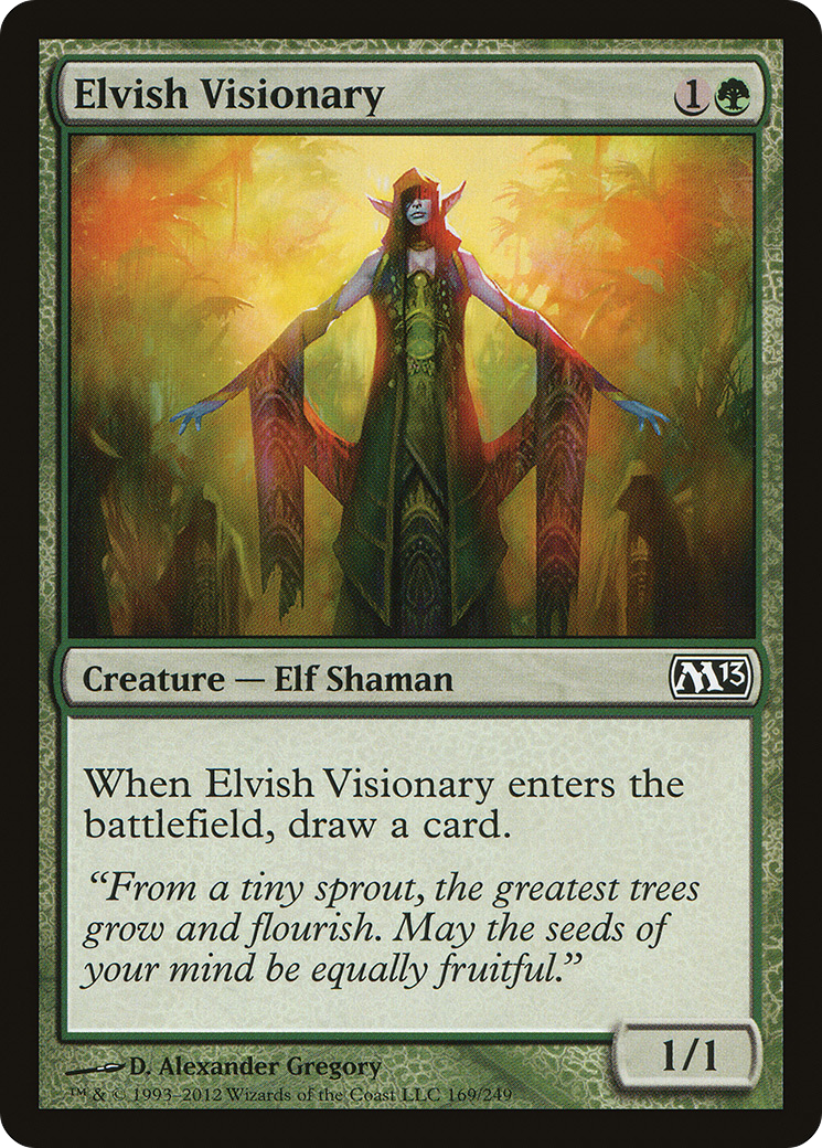 Elvish Visionary (M13-169) [Magic 2013]