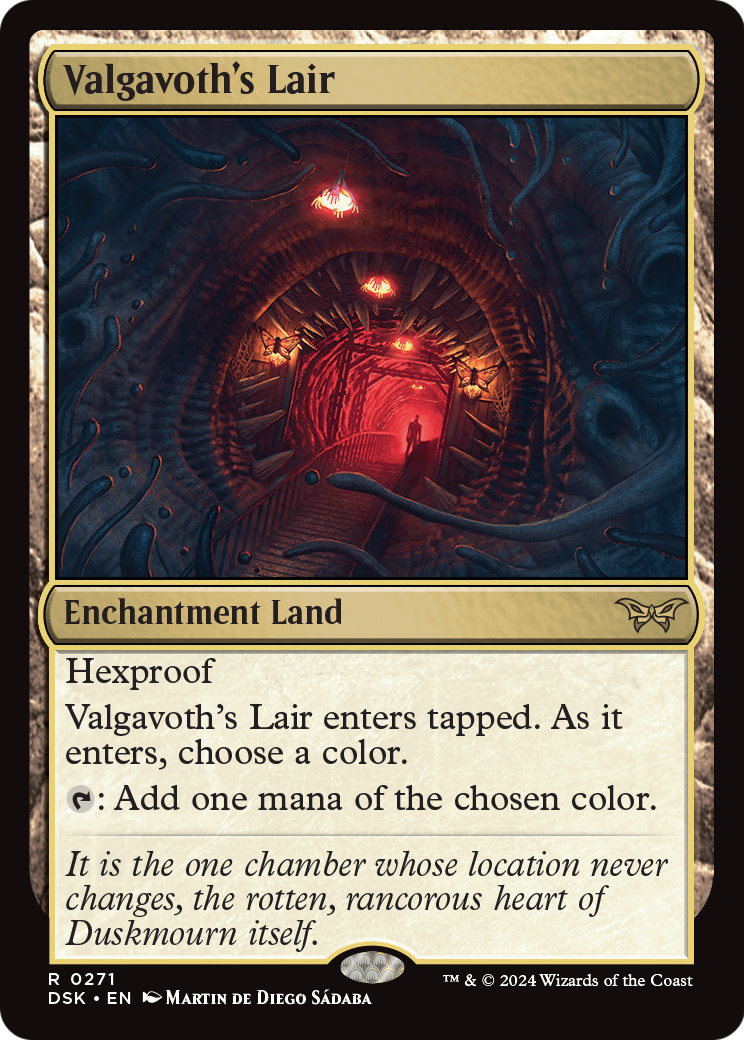 Valgavoth's Lair (DSK-271) [Duskmourn: House of Horror]