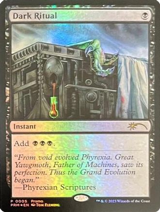 Dark Ritual (Graphic Novel Insert) (MEDIA-005) [Media Promos] Foil