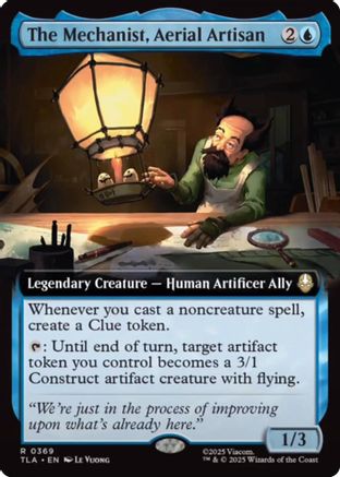 The Mechanist, Aerial Artisan (Extended Art) (TLA-369) [Avatar: The Last Airbender]