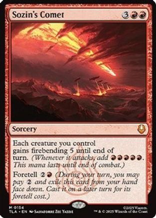 Sozin's Comet (TLA-154) [Avatar: The Last Airbender] Foil