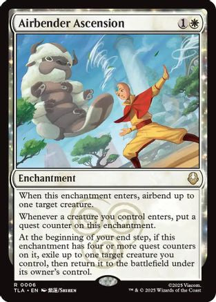 Airbender Ascension (TLA-006) [Avatar: The Last Airbender] Foil