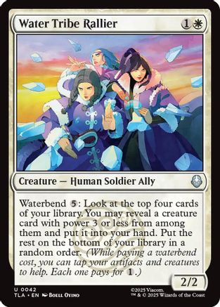 Water Tribe Rallier (TLA-042) [Avatar: The Last Airbender] Foil