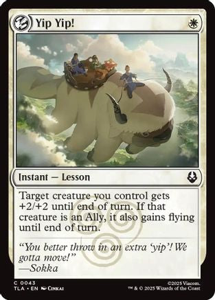 Yip Yip! (TLA-043) [Avatar: The Last Airbender] Foil