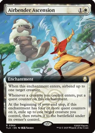 Airbender Ascension (Extended Art) (TLA-364) [Avatar: The Last Airbender]