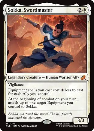 Sokka, Swordmaster (TLE-083) [Avatar: The Last Airbender: Eternal-Legal]
