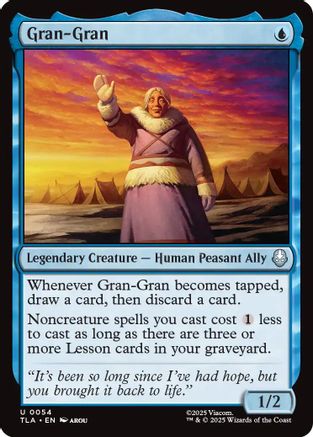 Gran-Gran (TLA-054) [Avatar: The Last Airbender] Foil