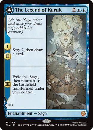 The Legend of Kuruk (TLA-061) [Avatar: The Last Airbender] Foil