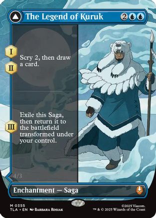 The Legend of Kuruk (Borderless) (TLA-355) [Avatar: The Last Airbender] Foil