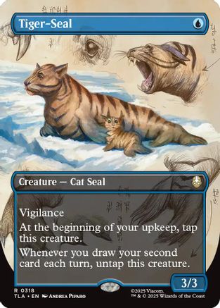 Tiger-Seal (Borderless) (TLA-318) [Avatar: The Last Airbender]