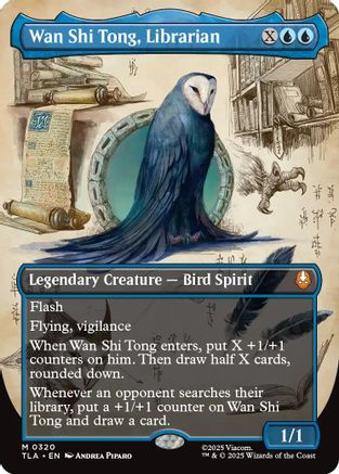Wan Shi Tong, Librarian (Borderless) (TLA-320) [Avatar: The Last Airbender] Foil