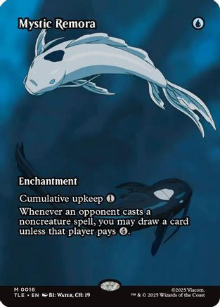 Mystic Remora (Borderless) (TLE-016) [Avatar: The Last Airbender: Eternal-Legal] Foil