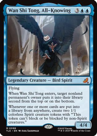 Wan Shi Tong, All-Knowing (TLE-098) [Avatar: The Last Airbender: Eternal-Legal]