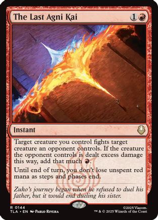 The Last Agni Kai (TLA-144) [Avatar: The Last Airbender] Foil