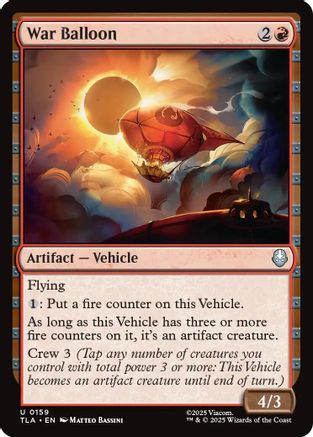 War Balloon (TLA-159) [Avatar: The Last Airbender] Foil