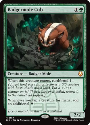Badgermole Cub (TLA-167) [Avatar: The Last Airbender] Foil