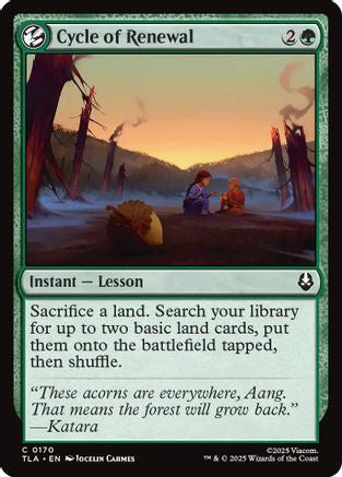 Cycle of Renewal (TLA-170) [Avatar: The Last Airbender] Foil