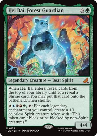 Hei Bai, Forest Guardian (TLE-139) [Avatar: The Last Airbender: Eternal-Legal]