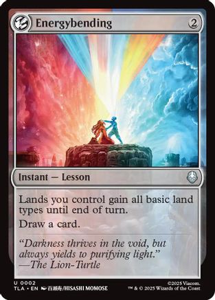 Energybending (TLA-002) [Avatar: The Last Airbender] Foil