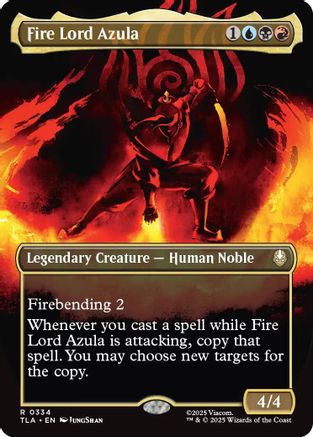 Fire Lord Azula (TLA-334) (Borderless) [Avatar: The Last Airbender]