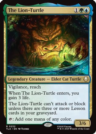 The Lion-Turtle (TLA-232) [Avatar: The Last Airbender] Foil