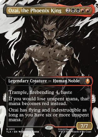 Ozai, the Phoenix King (TLA-311) (Borderless) [Avatar: The Last Airbender]