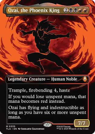 Ozai, the Phoenix King (TLA-335) (Borderless) [Avatar: The Last Airbender]