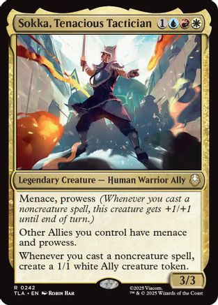 Sokka, Tenacious Tactician (TLA-242) [Avatar: The Last Airbender]