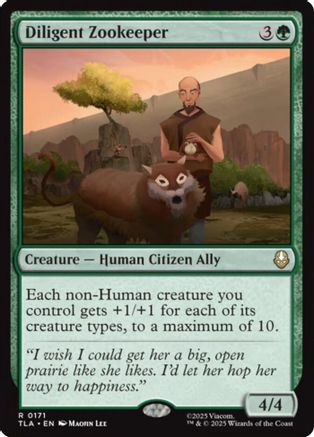 Diligent Zookeeper (TLA-171) [Avatar: The Last Airbender] Foil