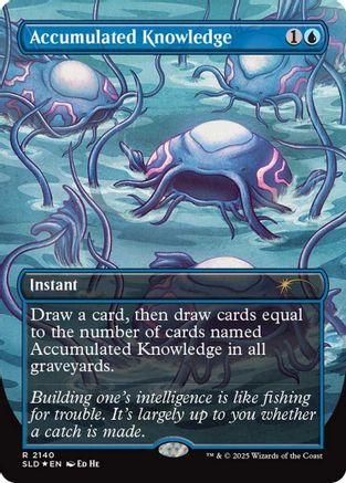 Accumulated Knowledge (SLD-2140) [Secret Lair Drop Series] Foil