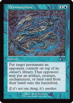 Metamorphose (Retro Frame) (SLD-2155) [Secret Lair Drop Series]