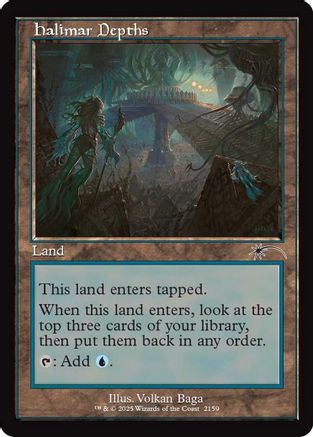Halimar Depths (Retro Frame) (SLD-2159) [Secret Lair Drop Series]