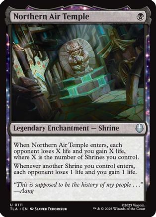 Northern Air Temple (TLA-111) [Avatar: The Last Airbender] Foil
