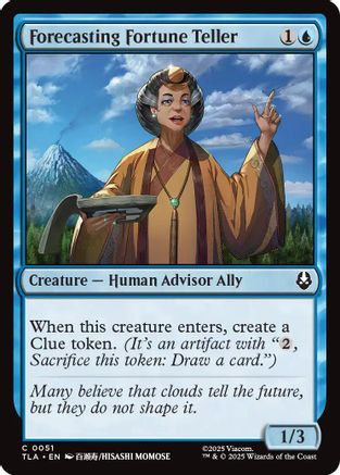 Forecasting Fortune Teller (TLA-051) [Avatar: The Last Airbender]