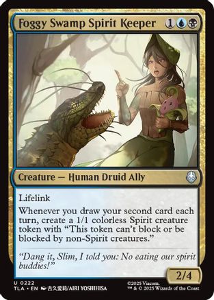Foggy Swamp Spirit Keeper (TLA-222) [Avatar: The Last Airbender] Foil