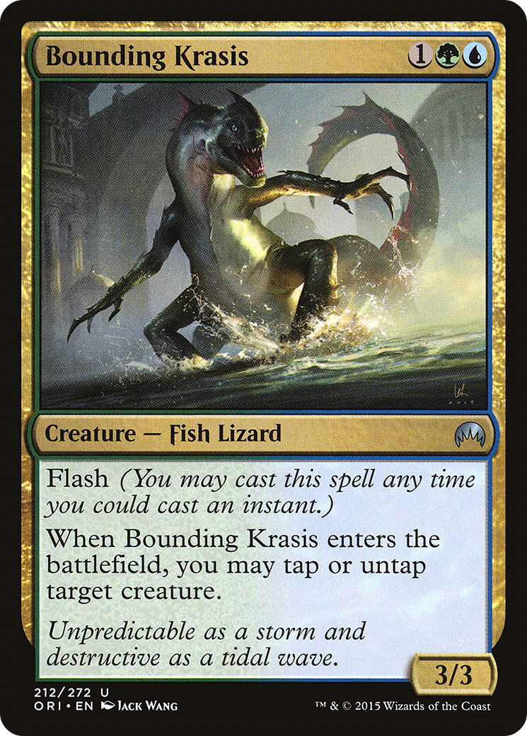 Bounding Krasis (ORI-212) [Magic Origins] Foil