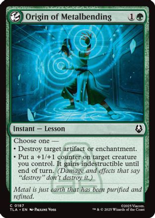 Origin of Metalbending (TLA-187) [Avatar: The Last Airbender] Foil