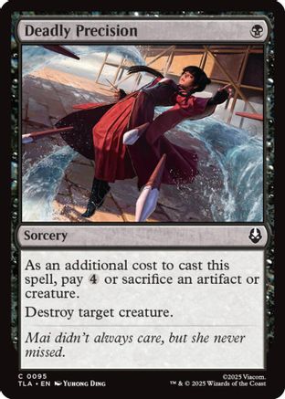 Deadly Precision (TLA-095) [Avatar: The Last Airbender] Foil