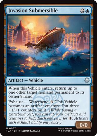 Invasion Submersible (TLA-057) [Avatar: The Last Airbender] Foil